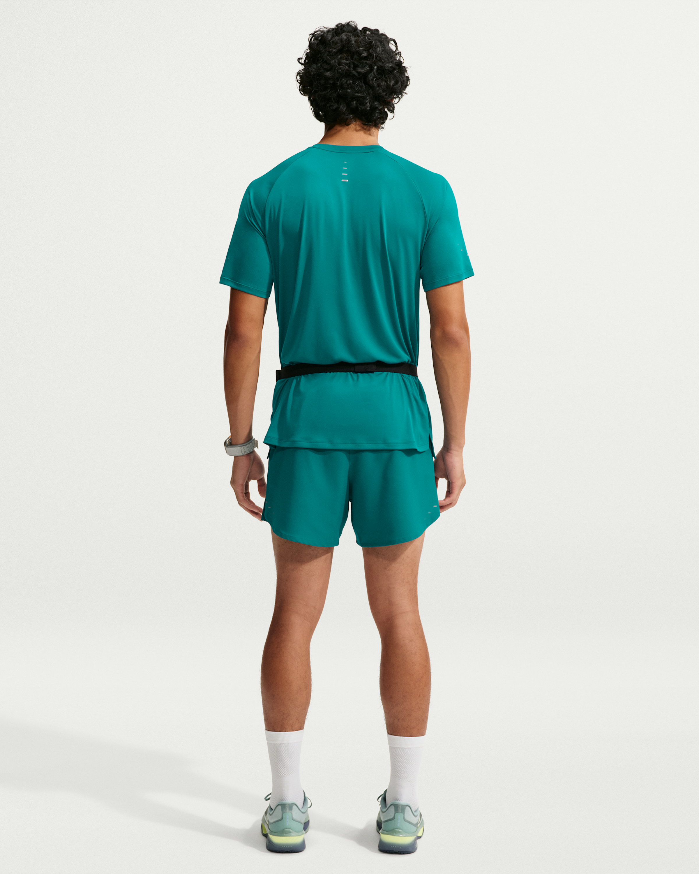 Nike Stride Men's Dri-FIT ADV Short-Sleeve Running Top - Bright Spruce - View 5