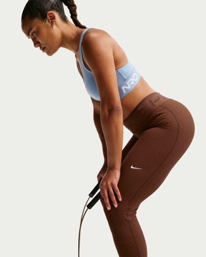 Nike Pro Sculpt Women's Therma-FIT High-Waisted Leggings - Cacao Wow/White - View 4