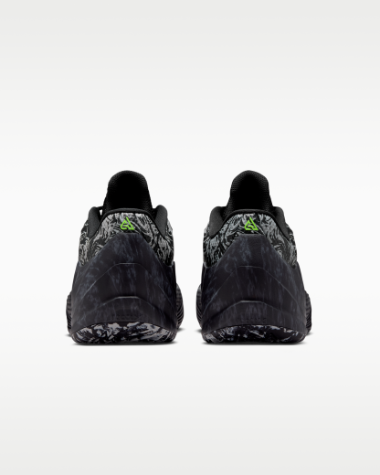 Giannis Freak 8 'Etched in Stone' Basketball Shoes - Black/Light Smoke Grey/Volt - View 6
