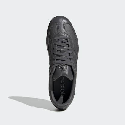adidas ADIDAS SAMBA OG - MERCEDES-BENZ SHOES - Grey Five / Grey Five / Silver Metallic - View 3