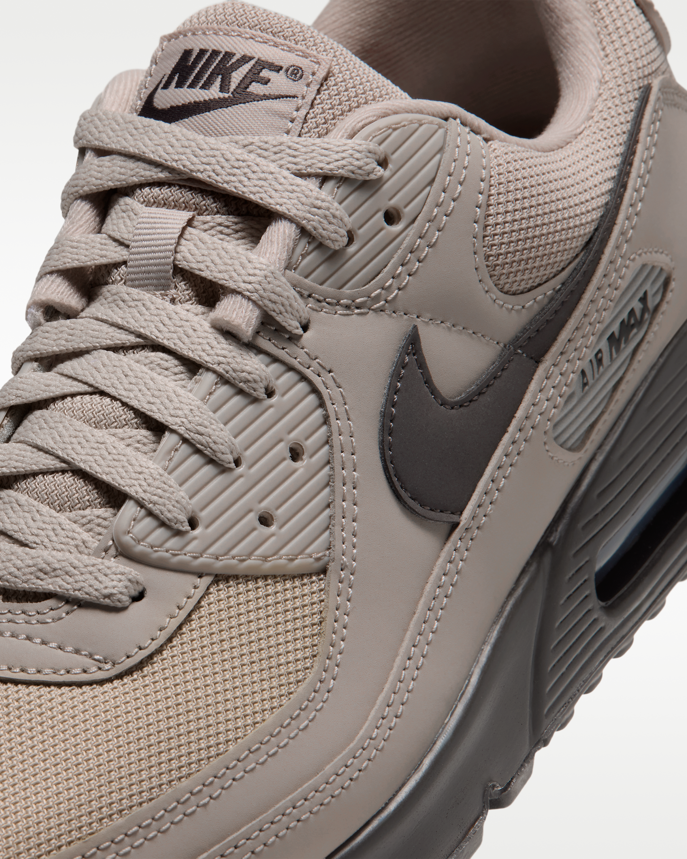 Nike Air Max 90 Men's Shoes - Cream II/Phantom/Light Bone/Medium Ash - View 7