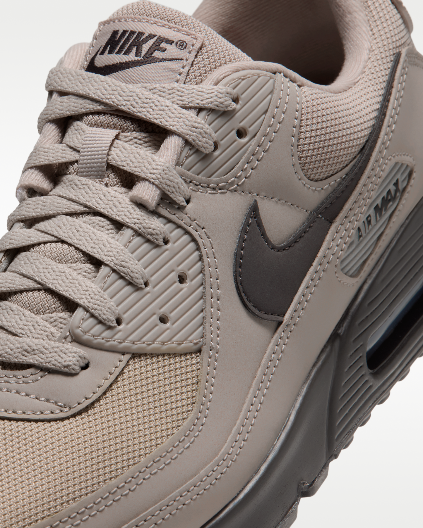 Nike Air Max 90 Men's Shoes - Cream II/Phantom/Light Bone/Medium Ash - View 7