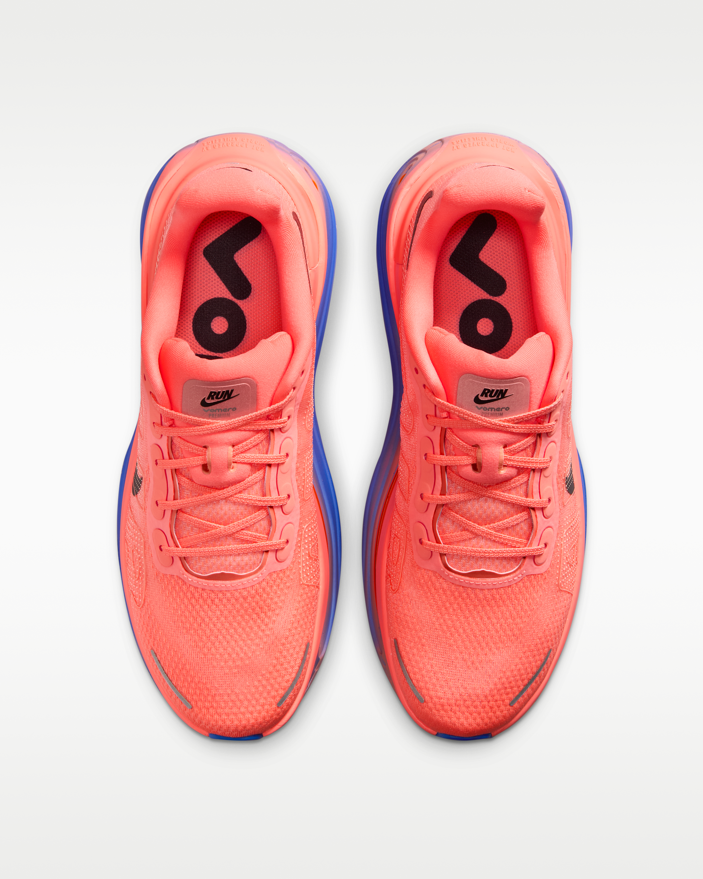 Nike Vomero Premium Men's Road Running Shoes - Atomic Pink/Racer Blue/Crimson Tint/Black - View 4