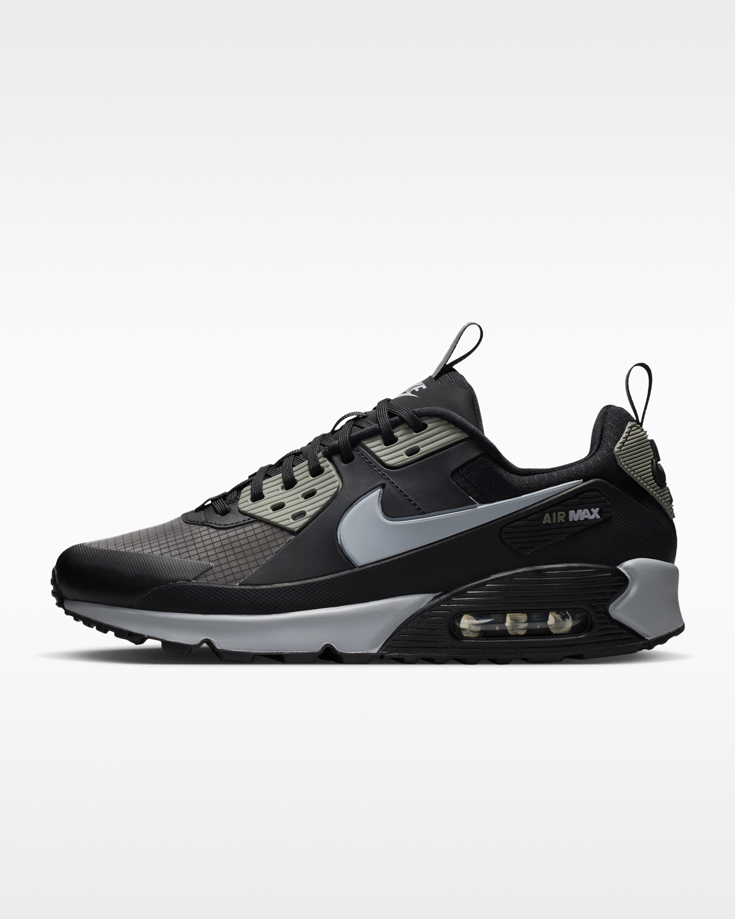 Nike Air Max 90 Drift Men's Shoes - Black/Dark Stucco/Reflect Silver/Wolf Grey - View 1