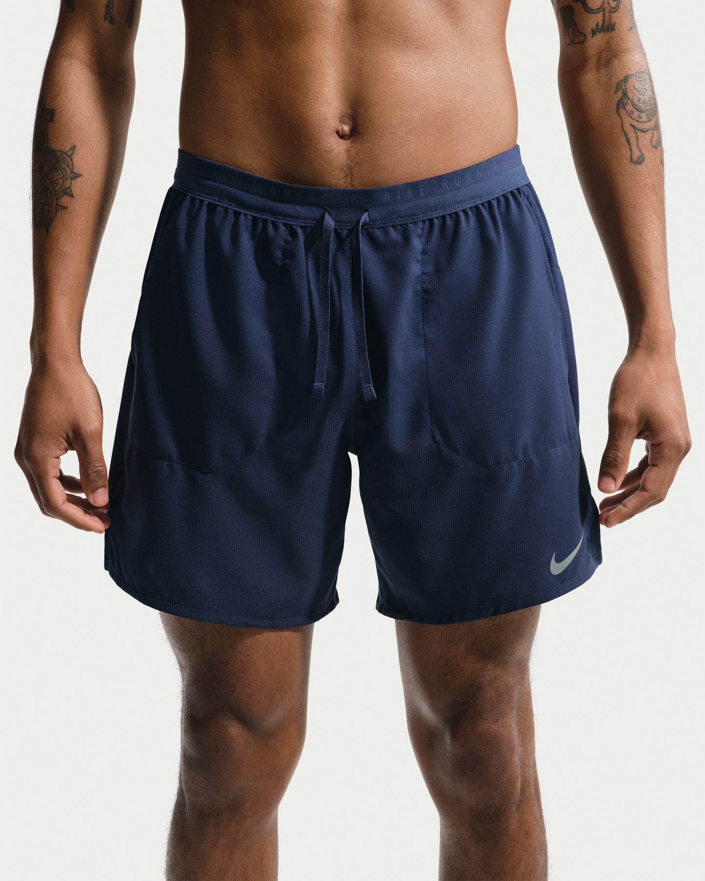 Nike Stride Men's Dri-FIT 18cm (approx.) 2-in-1 Running Shorts - Midnight Navy - View 2