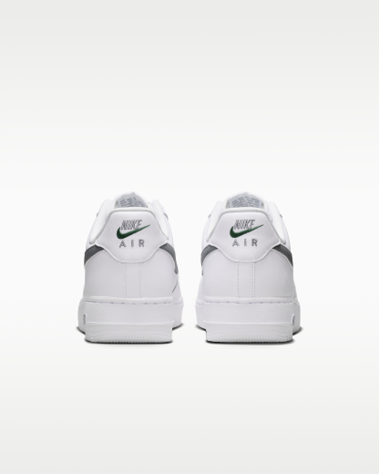 Nike Air Force 1 '07 Men's Shoes - White/Fir/Cool Grey/Cool Grey - View 6