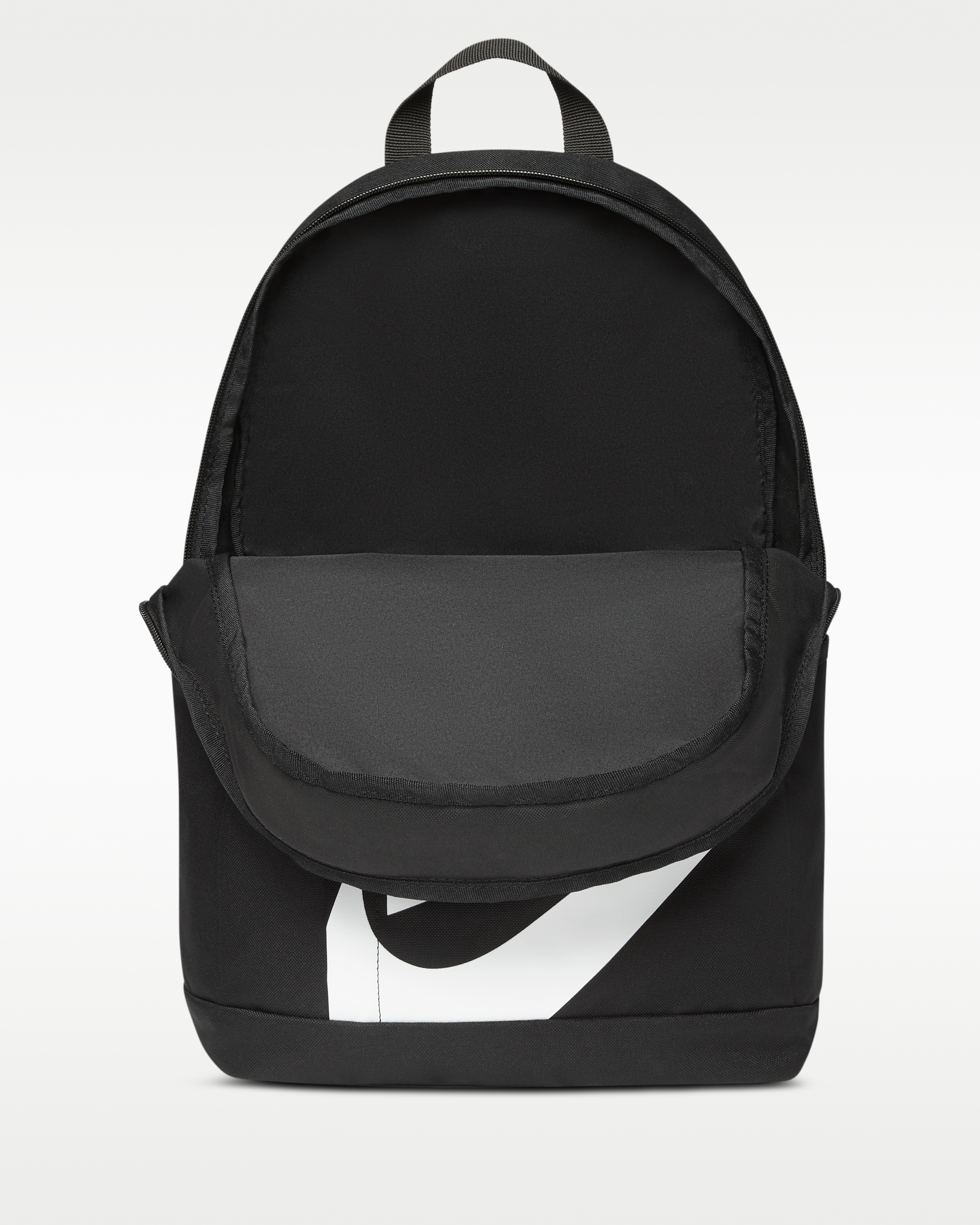 Nike Backpack (21L) - Black/Black/White - View 6