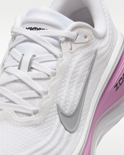 Nike Vomero Plus Women's Road Running Shoes - White/Bleached Lilac/Summit White/Metallic Silver - View 7