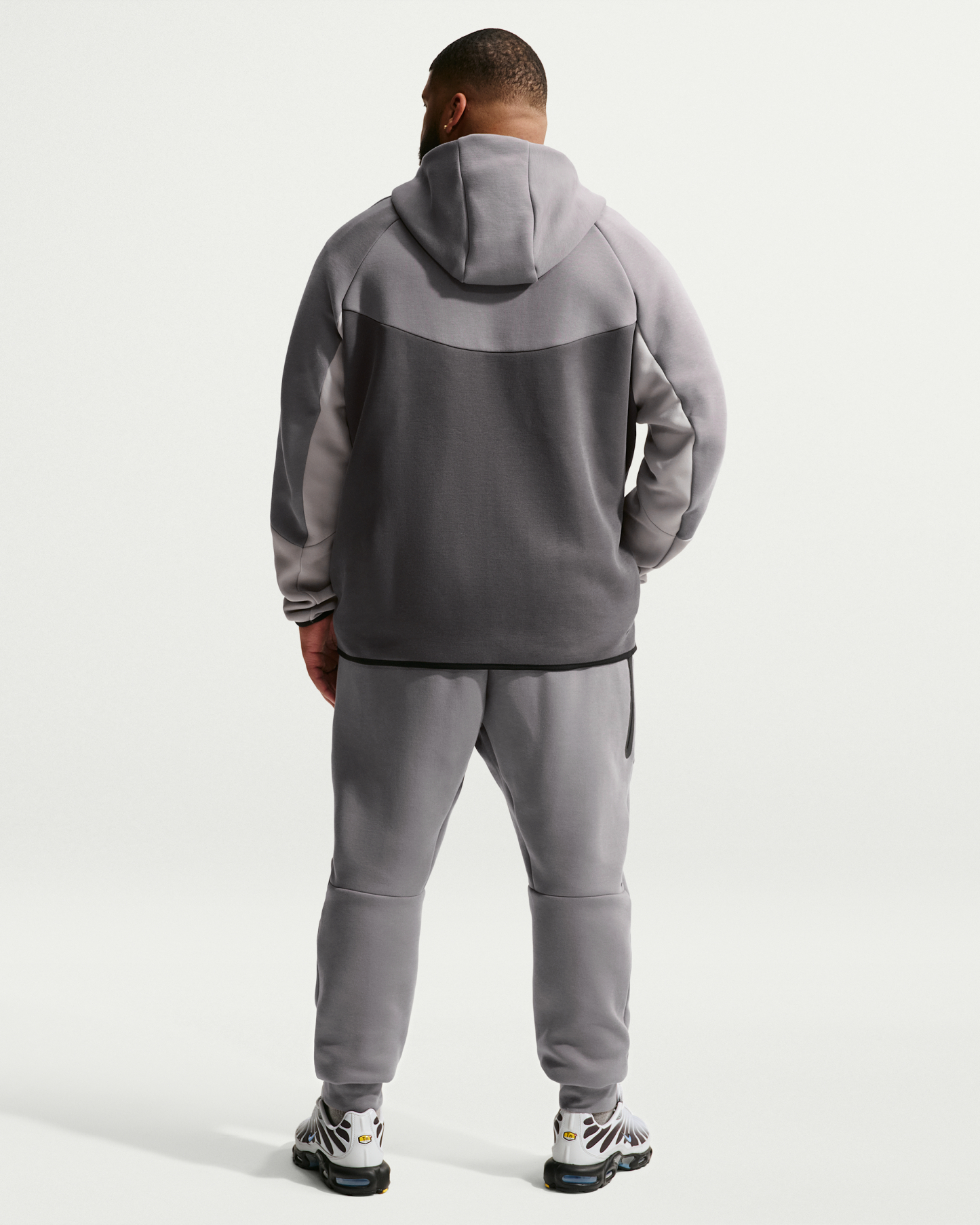 Nike Tech Men's Fleece Windrunner Full-Zip Jacket - Pencil Point/Medium Ash/College Grey/Sapphire - View 11