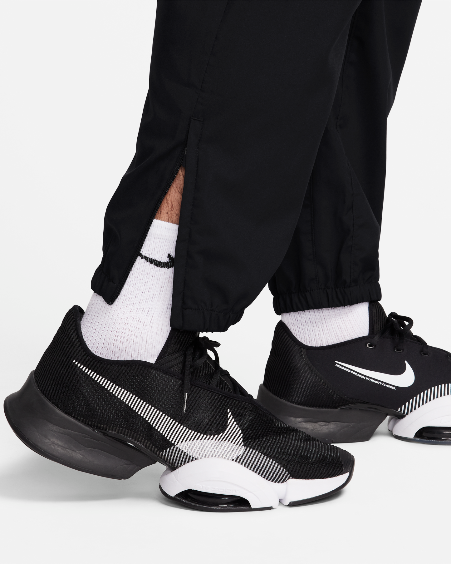 Nike Form Men's Dri-FIT Tapered Versatile Trousers - Black/Black - View 12