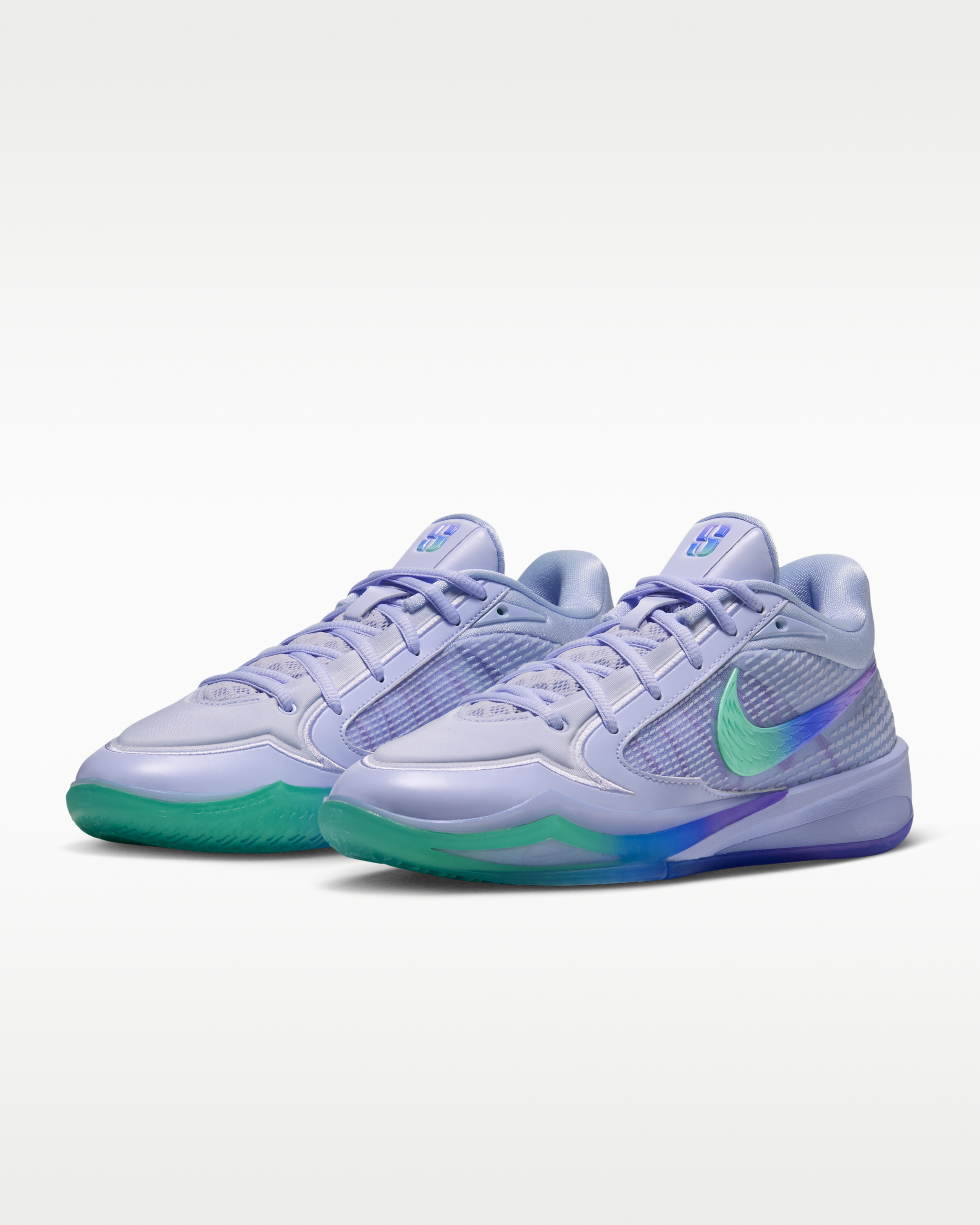 Sabrina 4 ‘Superstition’ Basketball Shoes - Palest Purple/Green Glow/Atomic Violet/Victory Lapis - View 5