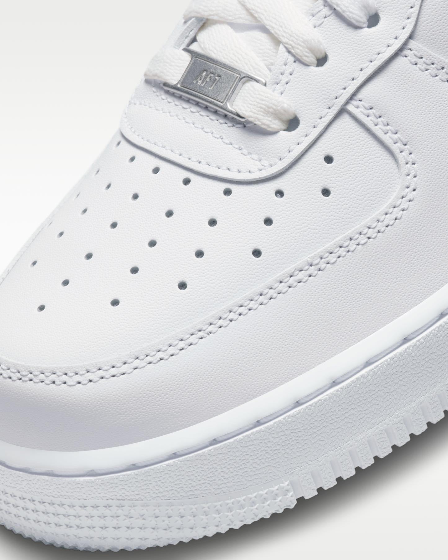 Nike Air Force 1 '07 Men's Shoes - White/White - View 7