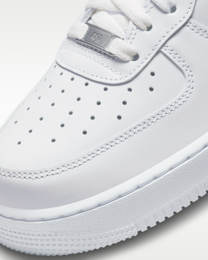Nike Air Force 1 '07 Men's Shoes - White/White - View 7