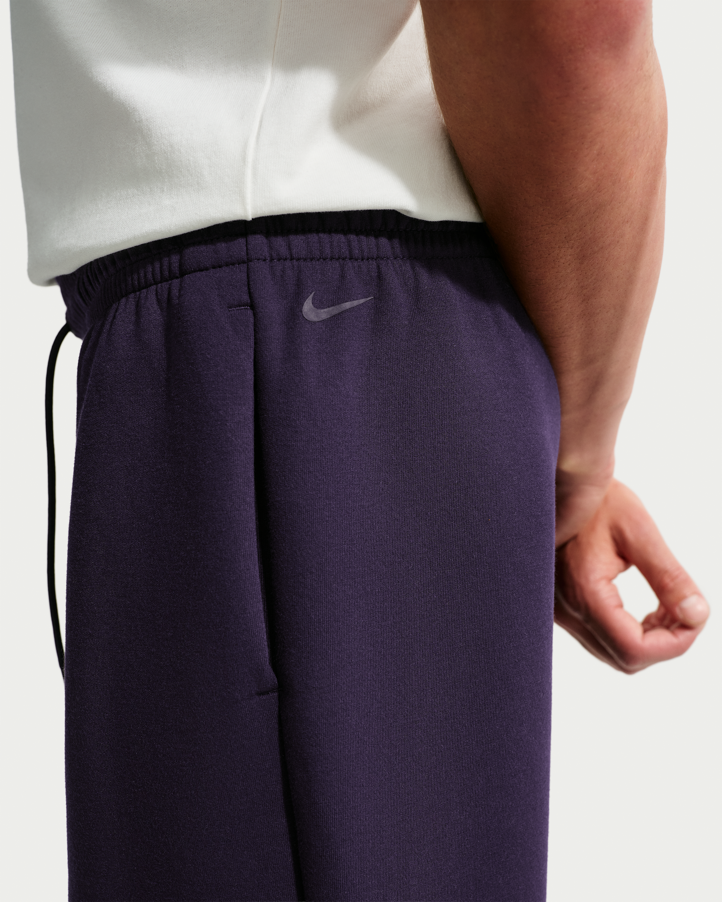 Kobe Men's Dri-FIT Fleece Basketball Trousers - Purple Dynasty/Purple Dynasty - View 6