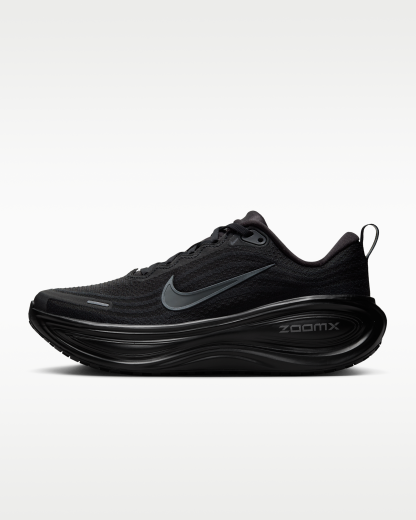 Nike Vomero Plus Women's Road Running Shoes - Black/Metallic Dark Grey/Cool Grey/Dark Smoke Grey - View 1