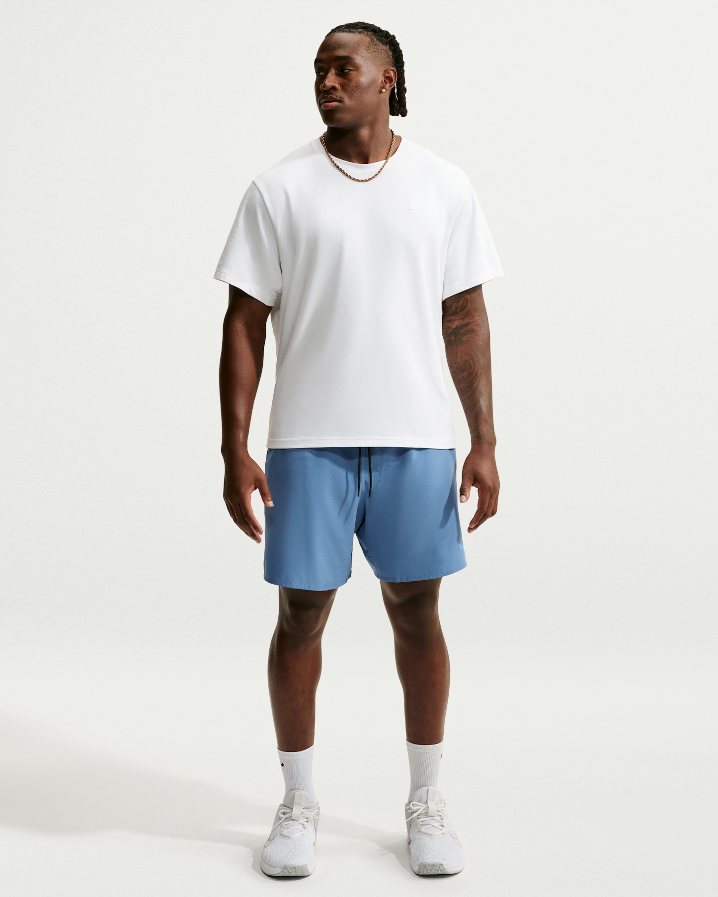 Nike Unlimited Men's Dri-FIT 18cm (approx.) Unlined Versatile Shorts - Indigo Storm/Black/Indigo Storm - View 6
