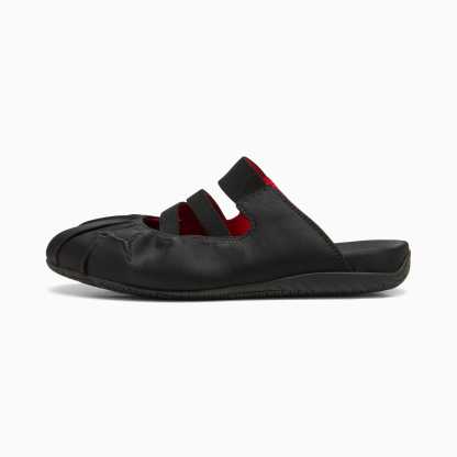 Speedcat Mule Satin Sneakers Women - PUMA Black-For All Time Red - Image 1