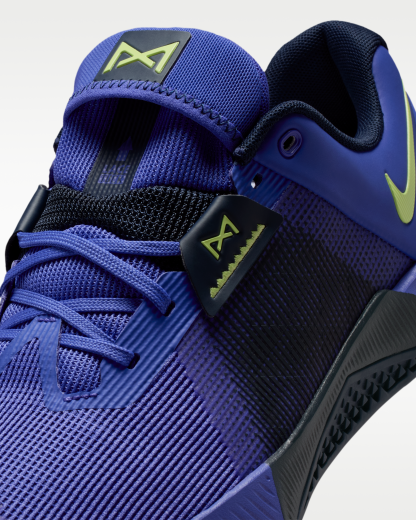 Nike Metcon 10 Men's Workout Shoes - Persian Violet/Obsidian/Light Lemon Twist - View 9