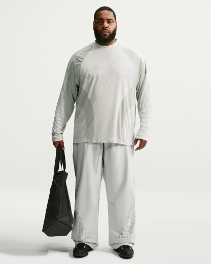 Nike Tech Men's Dri-FIT ADV Jersey - Light Bone/Spruce Fog/Spruce Fog - View 9