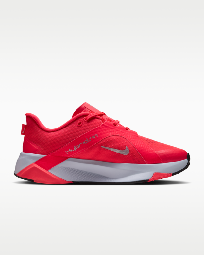 Nike Hybrid RN Men's Training Shoes - Laser Crimson/Football Grey/Football Grey/Metallic Silver - View 3