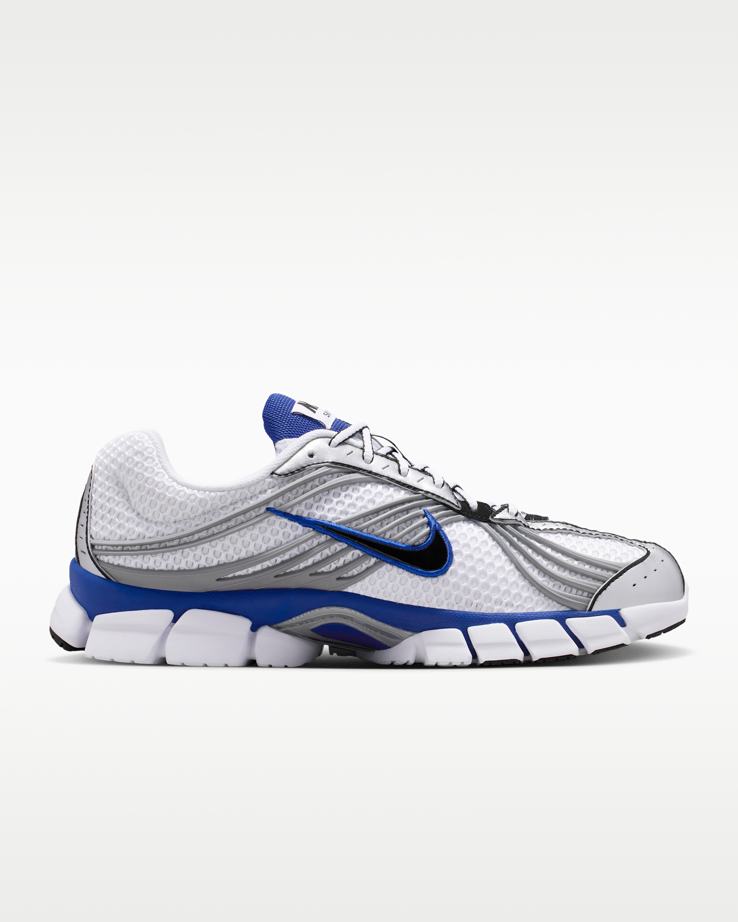 Nike Zoom Skylon 11 Men's Shoes - White/Metallic Silver/Old Royal/Black - View 3