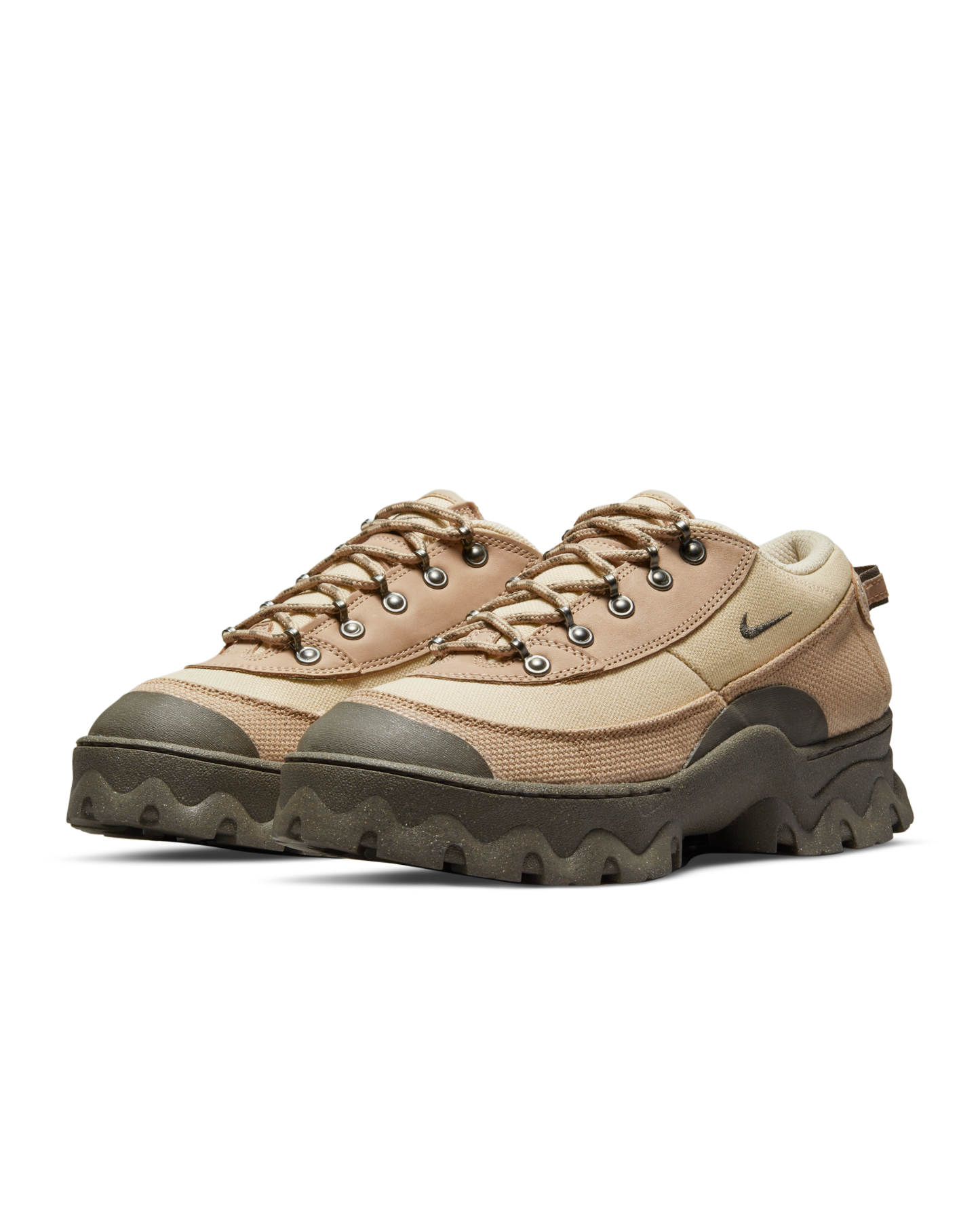 Nike Lahar Low Women's Shoe - Hemp/Grain/Orange/Smoke - View 5