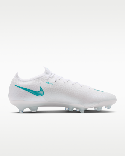 Nike Mercurial Vapor 17 Elite Artificial-Grass Low-Top Football Boots - White/Dusty Cactus - View 3