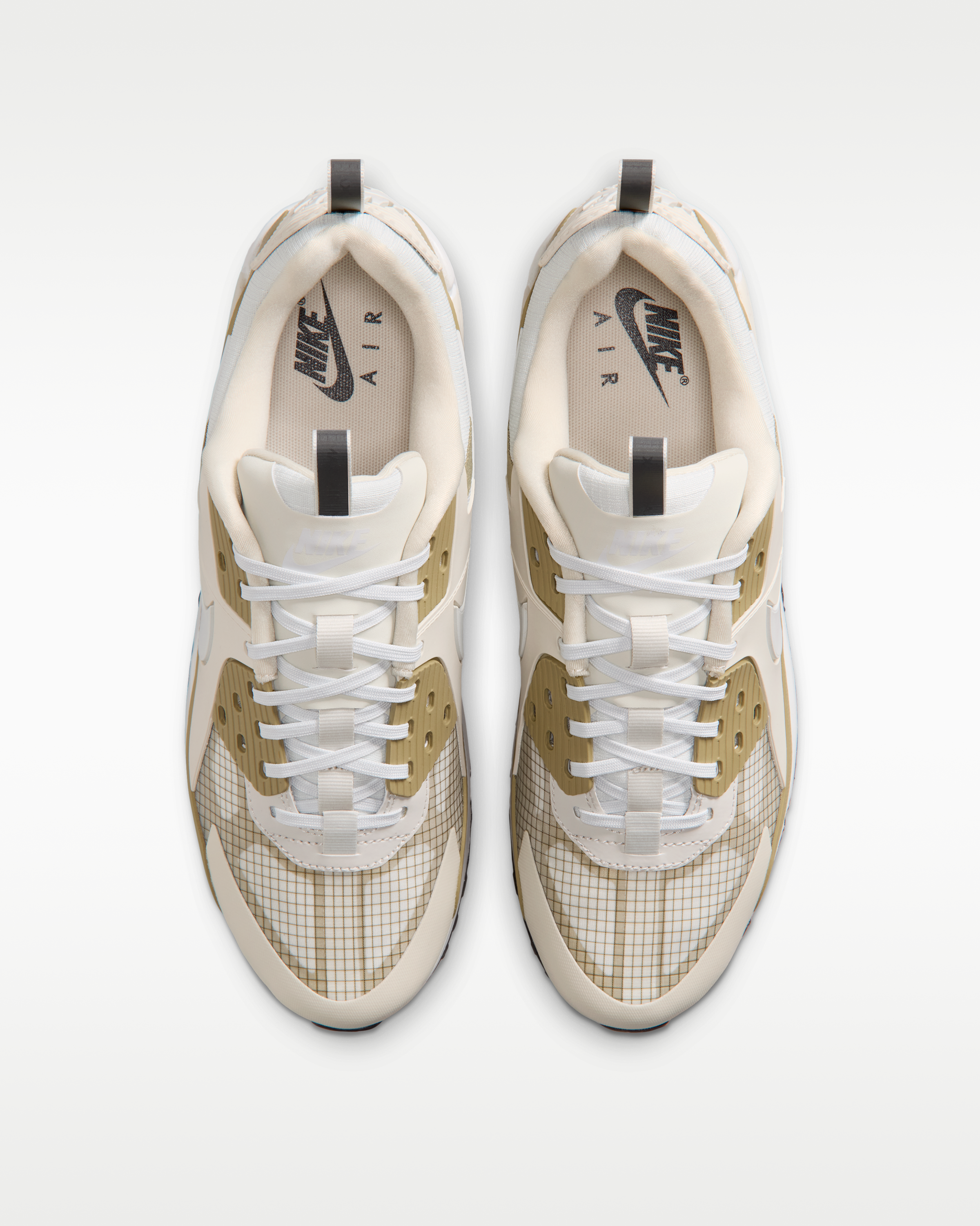 Nike Air Max 90 Drift Men's Shoes - Light Bone/Neutral Olive/Black/Off-White - View 4