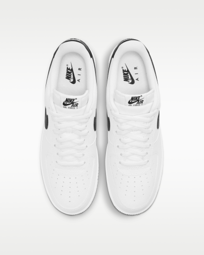 Nike Air Force 1 '07 Men's Shoe - White/Black - View 4