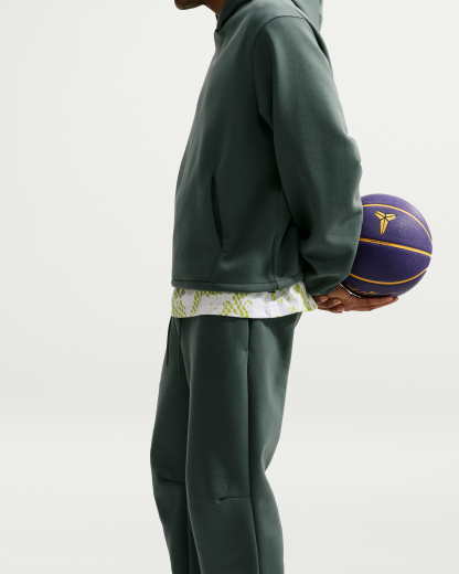 Kobe Men's Dri-FIT Fleece Basketball Trousers - Mineral Spruce/Mineral Spruce - View 4