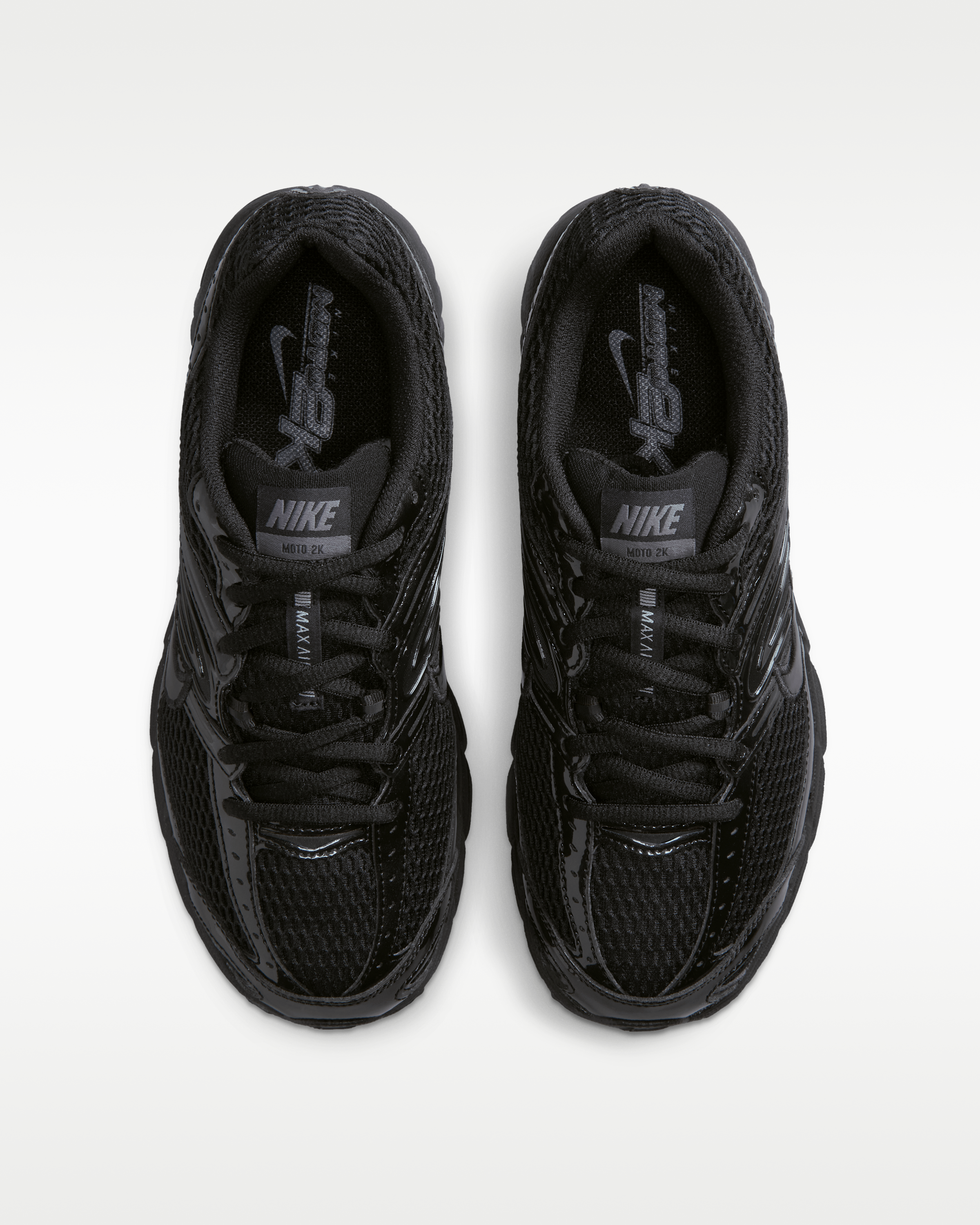 Nike Air Max Moto 2K Women's Shoes with Reflective Design Accents - Black/Iron Grey/Metallic Silver/Black - View 4
