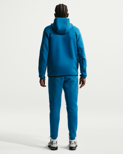 Nike Tech Men's Fleece Windrunner Full-Zip Jacket - Court Blue/Black - View 5