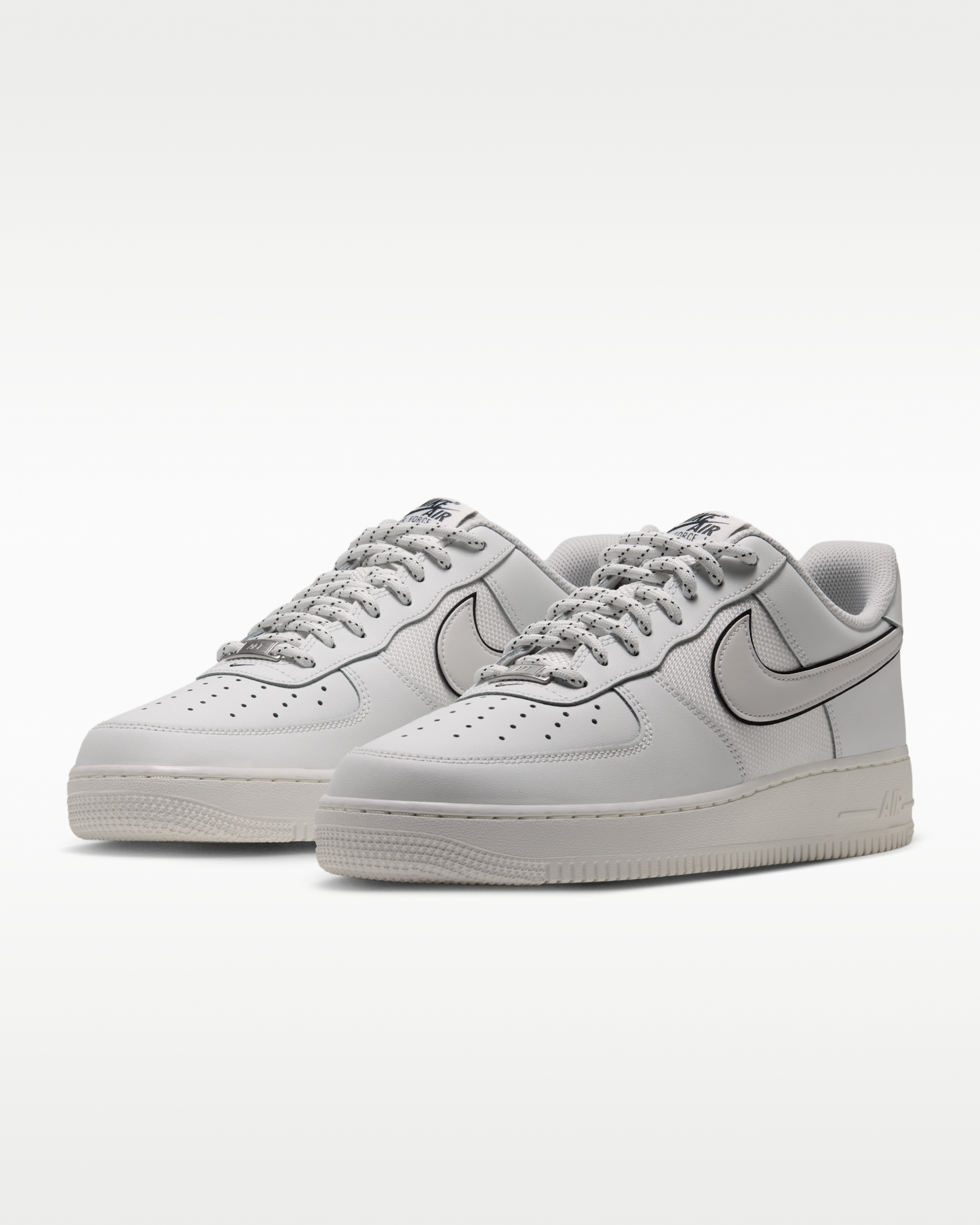 Nike Air Force 1 '07 LV8 Men's Shoes - Summit White/Summit White/Anthracite - View 5