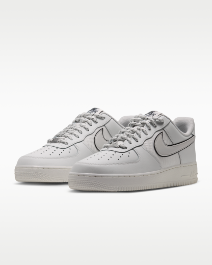 Nike Air Force 1 '07 LV8 Men's Shoes - Summit White/Summit White/Anthracite - View 5