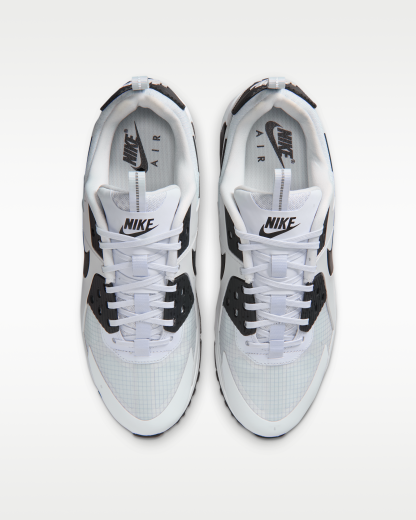 Nike Air Max 90 Drift Men's Shoes - Pure Platinum/Bright Crimson/Black - View 4