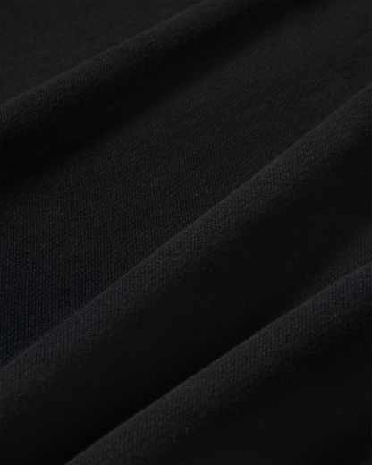 Nike Solo Fleece Men's Cuffed Trousers - Total Black/Sail - View 6