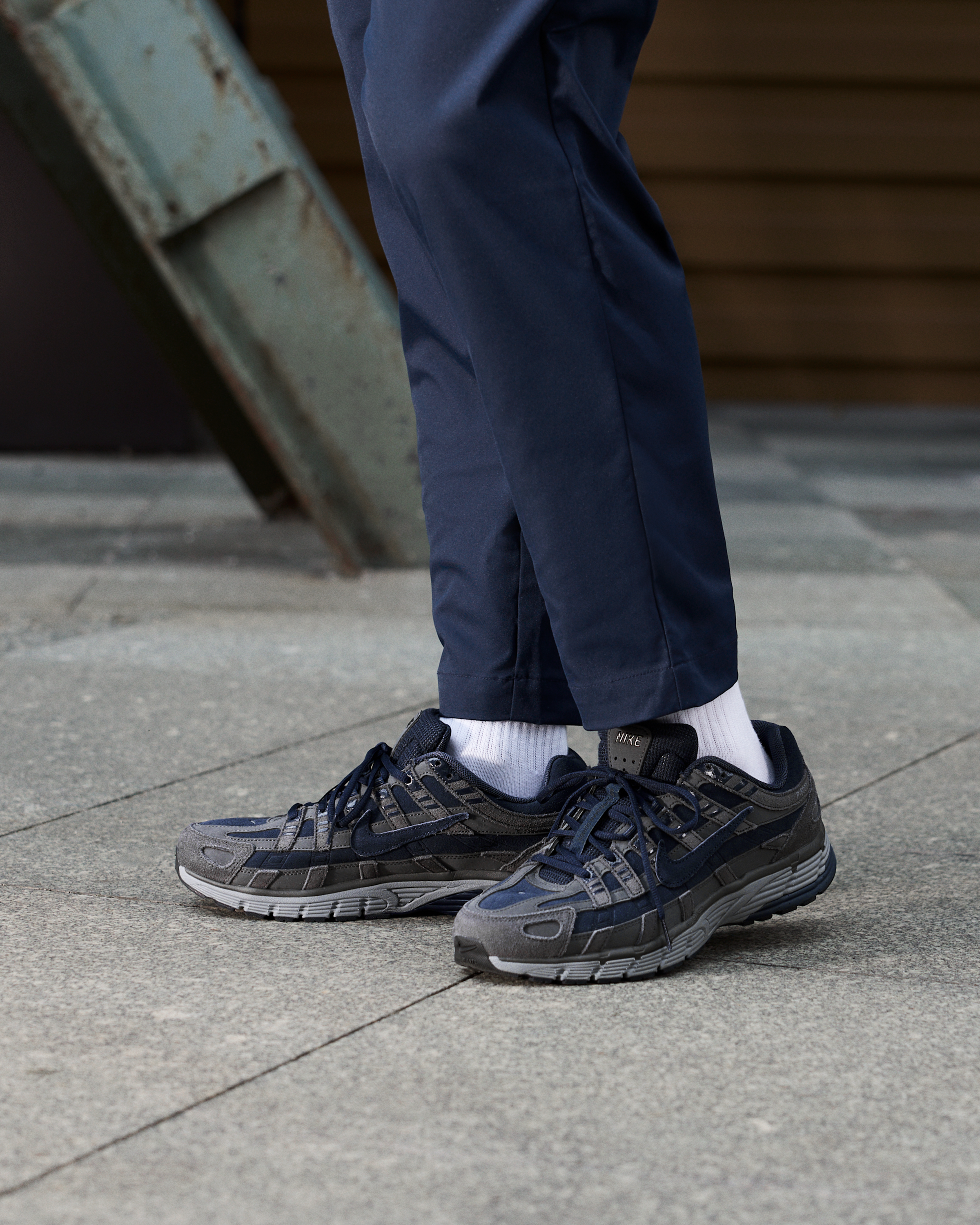 Nike P-6000 SE Shoes - Obsidian/Anthracite/Cool Grey/Obsidian - View 1
