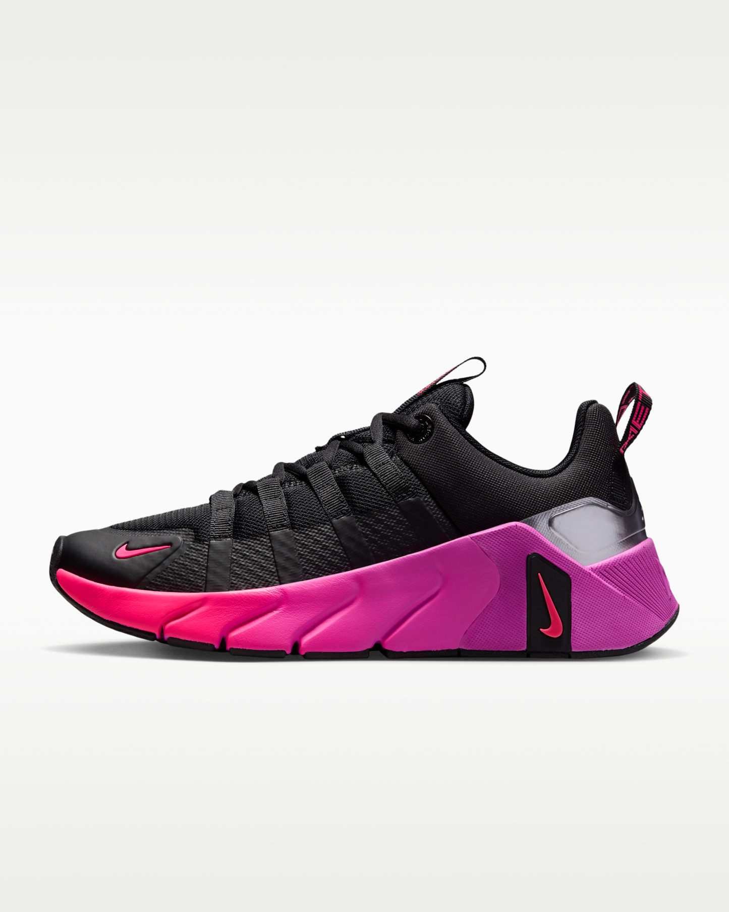 Nike Free Metcon 7 Women's Training Shoes - Black/Hyper Pink/Metallic Cool Grey/Fuchsia Blast - View 1