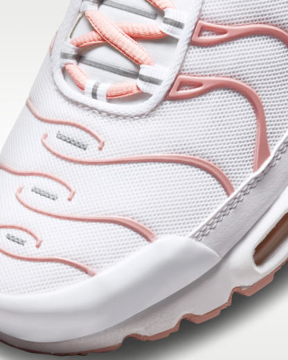 Nike Air Max Plus Women's Shoes - White/Pink Oxford/White - View 8