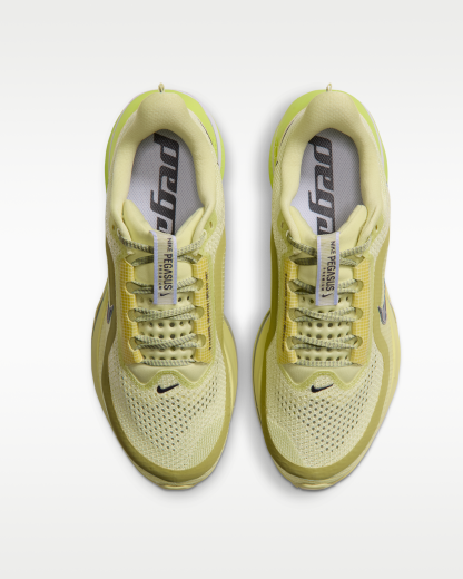 Nike Pegasus Premium Women's Road Running Shoes - Fennel/Lemon Venom/Gridiron/Palest Purple - View 4