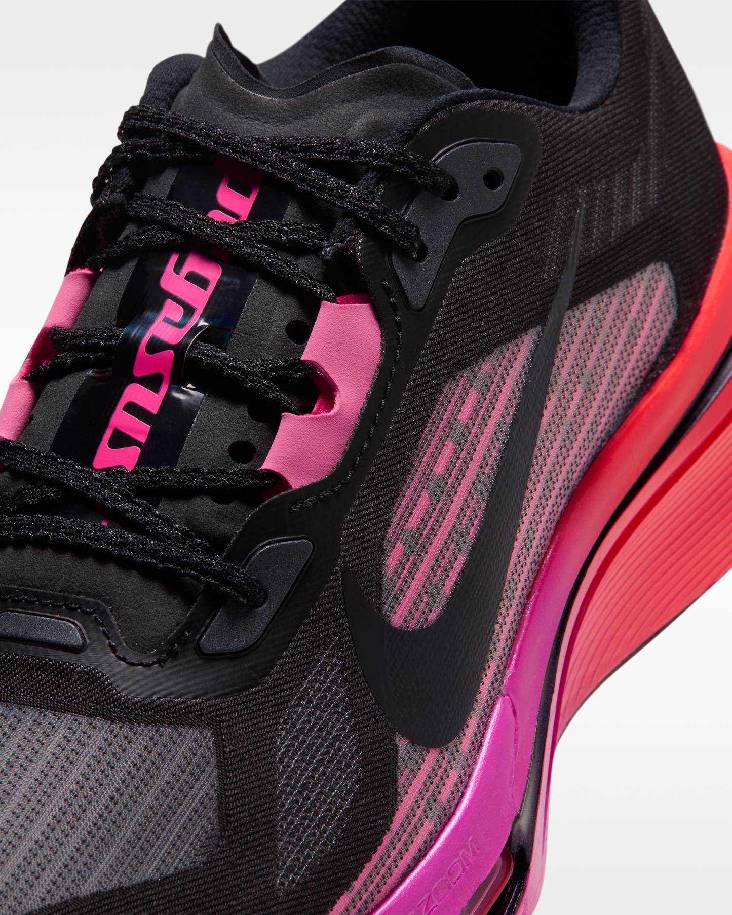 Nike Pegasus Plus 2 Women's Road-Running Shoes - Black/Hyper Pink/Laser Crimson/Black - View 7