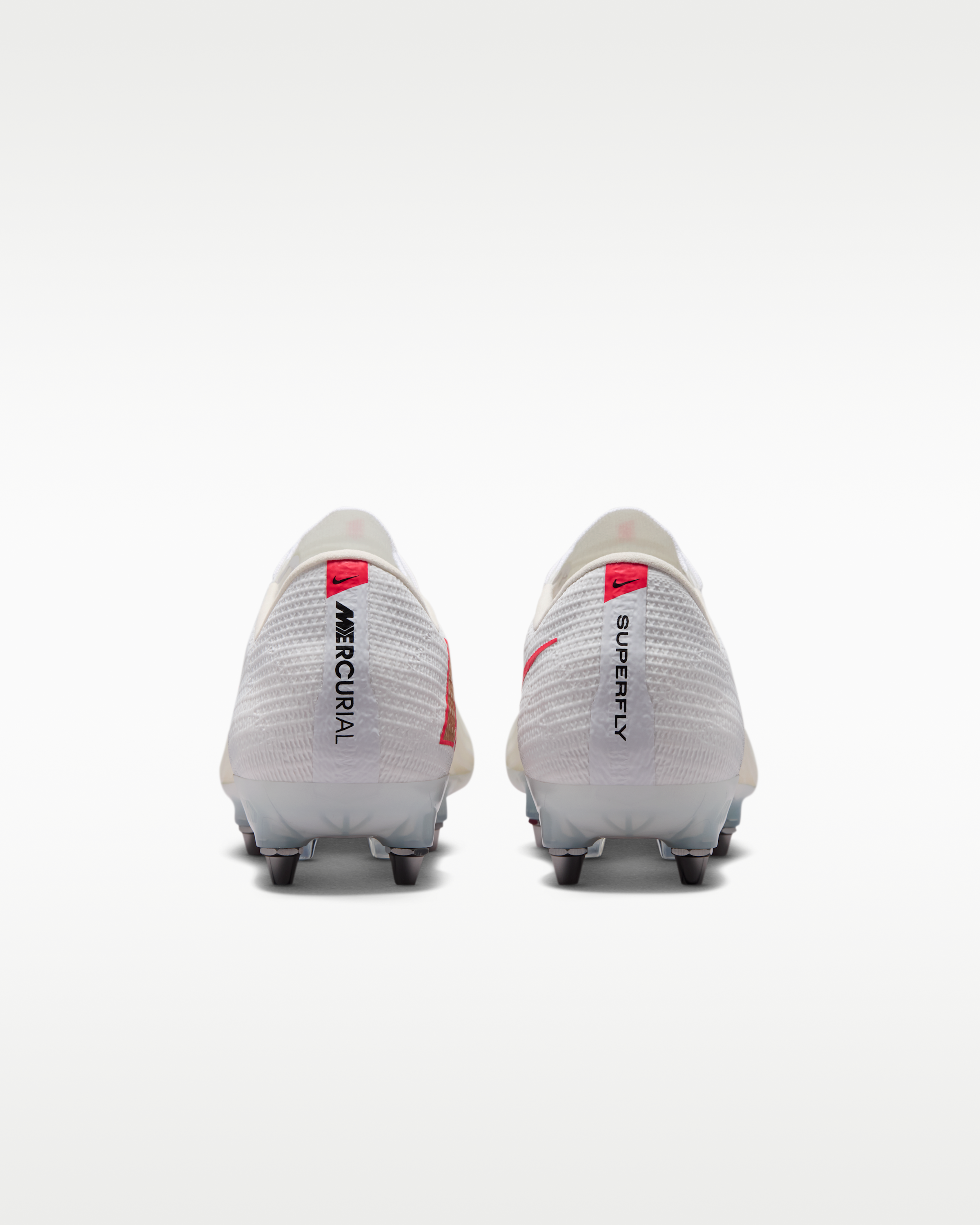 Nike Mercurial Superfly 11 Elite Soft-Ground Low-Top Football Boots - White/Bright Crimson/Blur - View 6