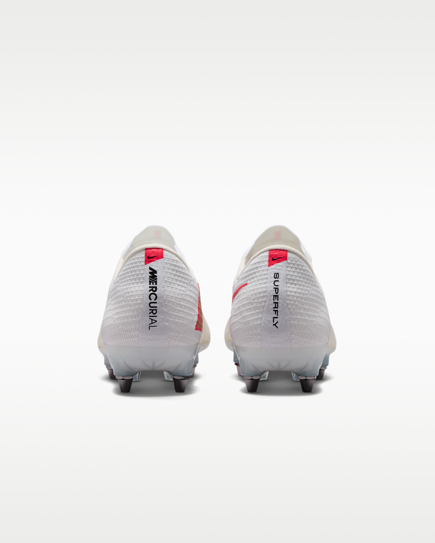 Nike Mercurial Superfly 11 Elite Soft-Ground Low-Top Football Boots - White/Bright Crimson/Blur - View 6