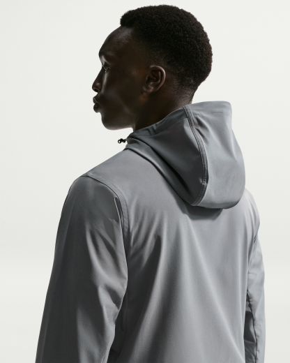 Nike Unlimited Men's Repel Hooded Versatile Jacket - Smoke Grey/Black/Smoke Grey - View 2