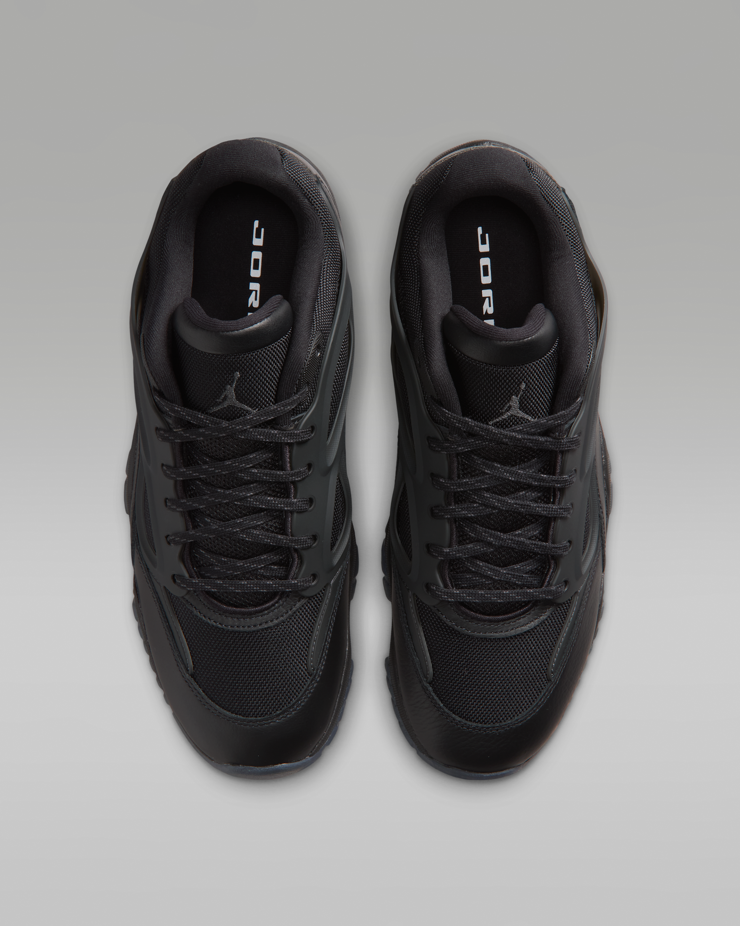 Jordan DMSN 95 Men's Shoes - Black/Dark Smoke Grey - View 4