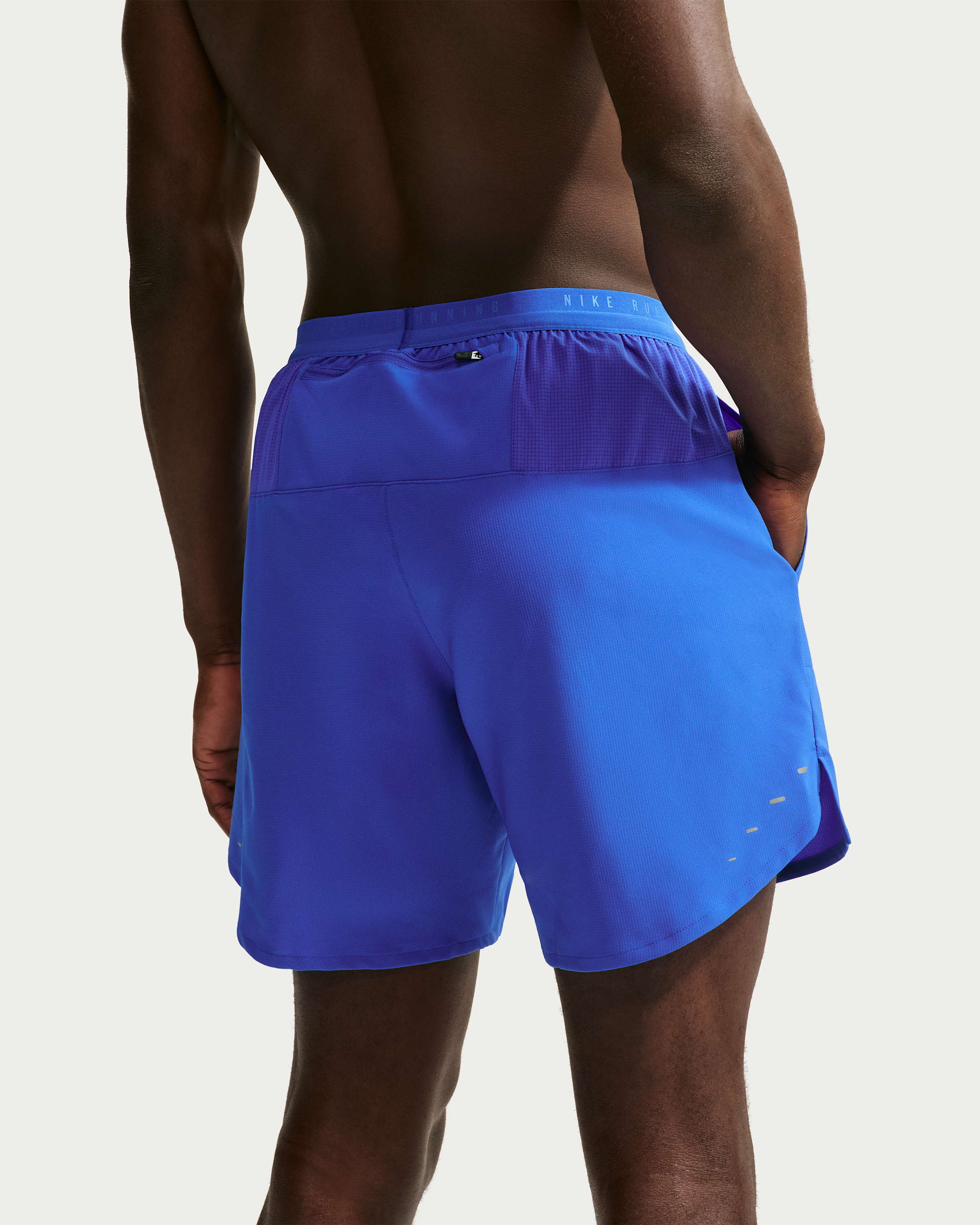 Nike Stride Men's Dri-FIT 18cm (approx.) Briefs-Lined Running Shorts - Hyper Royal - View 3