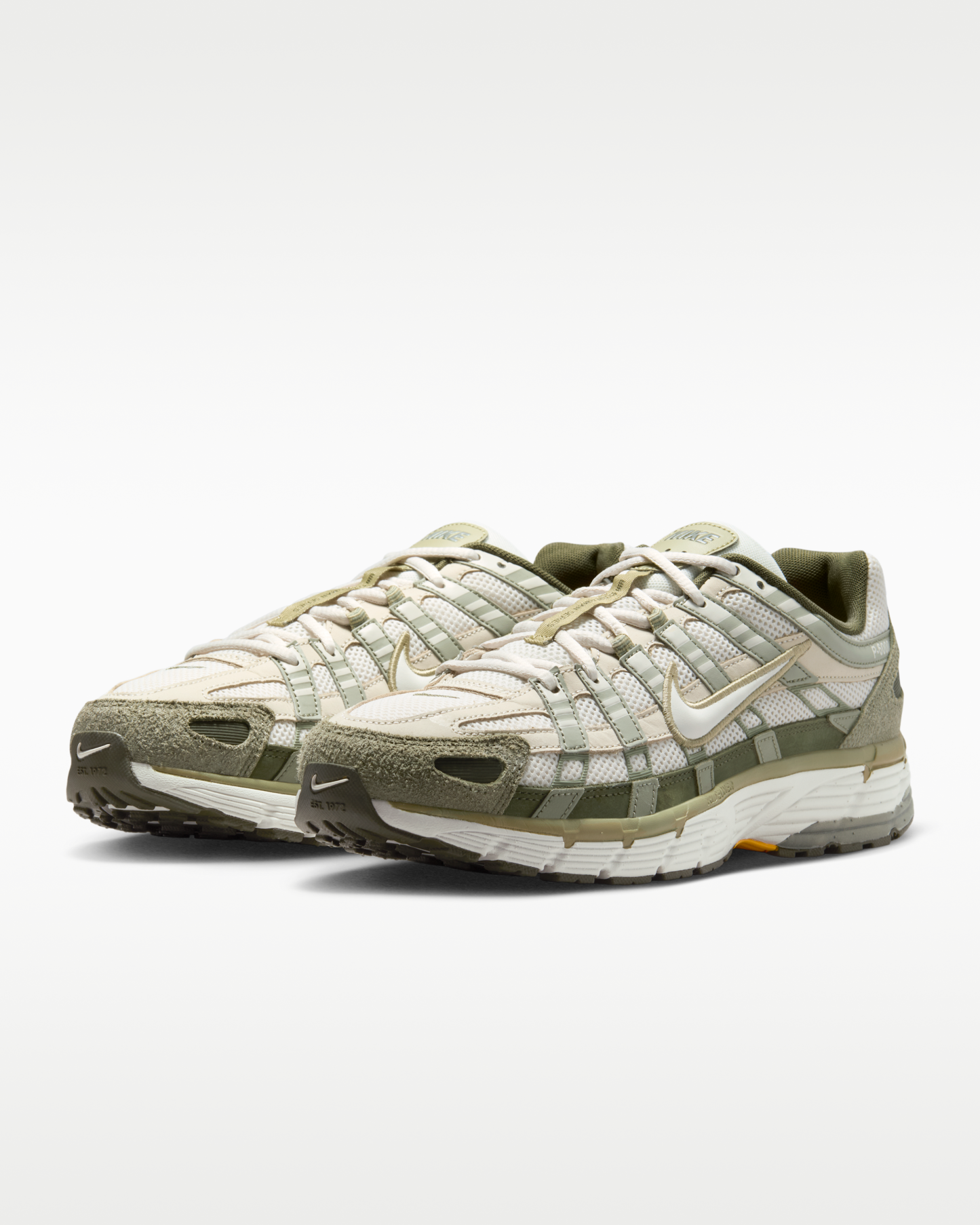 Nike P-6000 Men's Shoes - Light Army/Cargo Khaki/Light Orewood Brown/Phantom - View 5