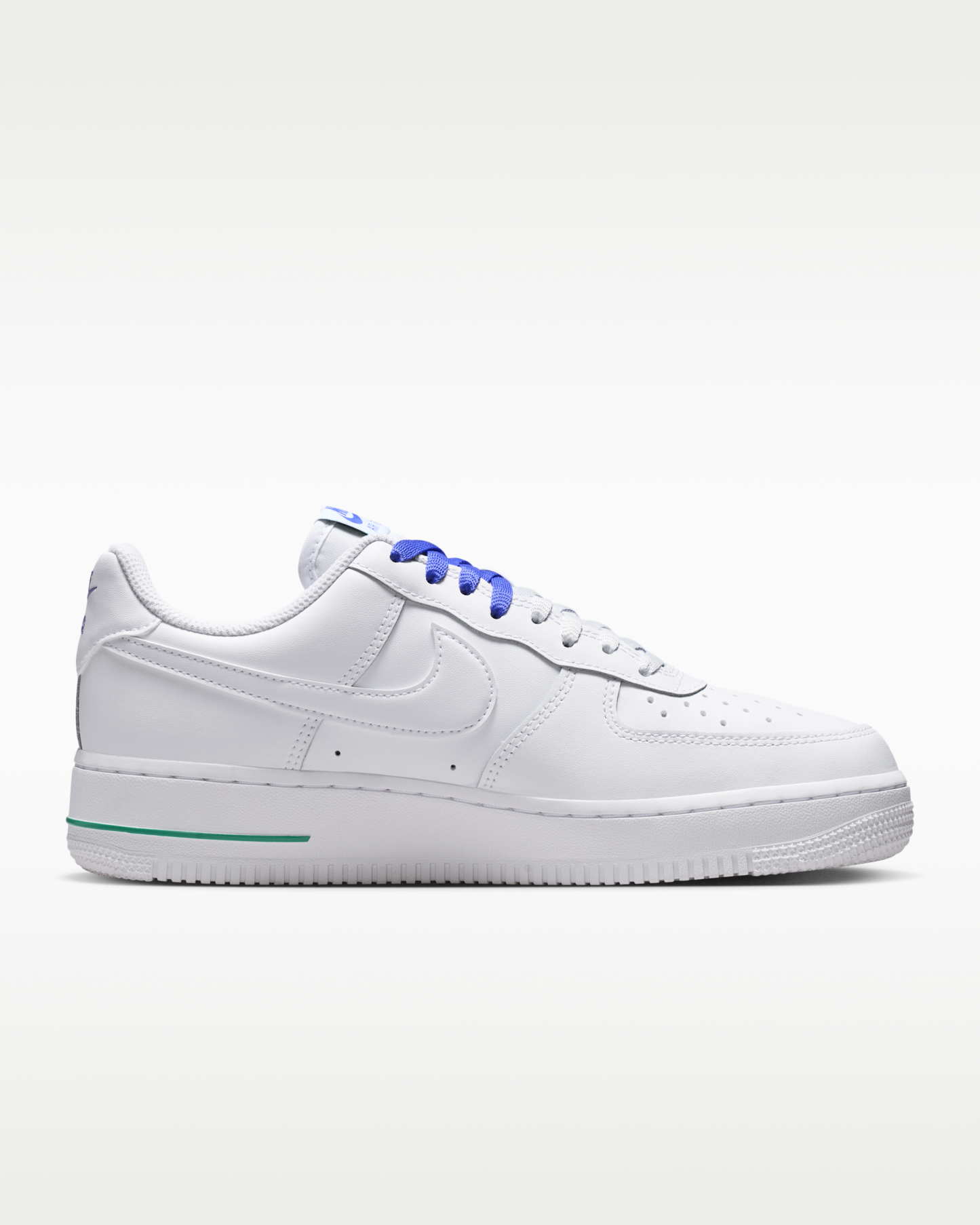 Nike Air Force 1 '07 SE Women's Shoes - White/Persian Violet/Stadium Green/White - View 3
