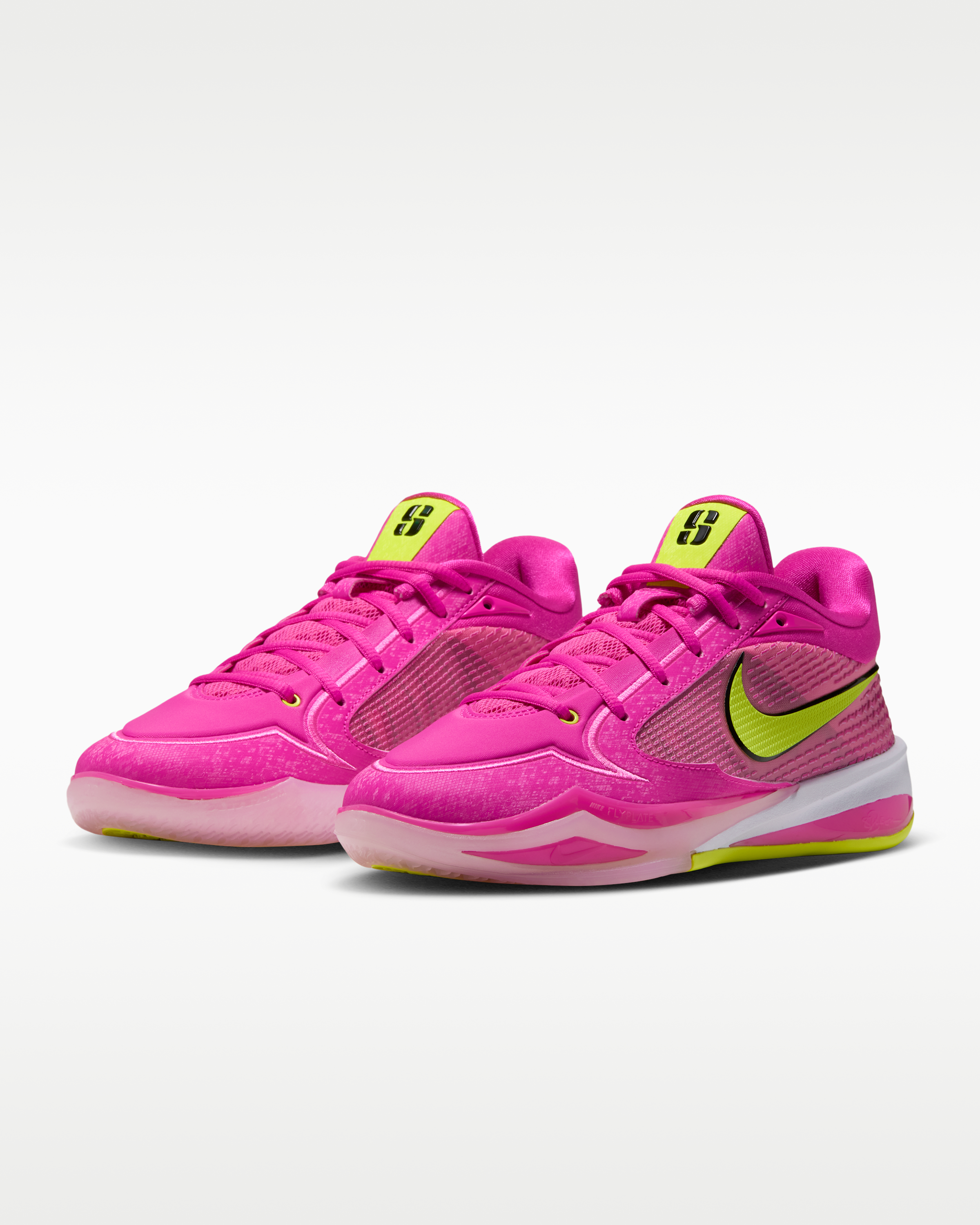 Sabrina 4 Basketball Shoes - Desert Pink/Pink Rise/Shadow Brown/Lemon Venom - View 5