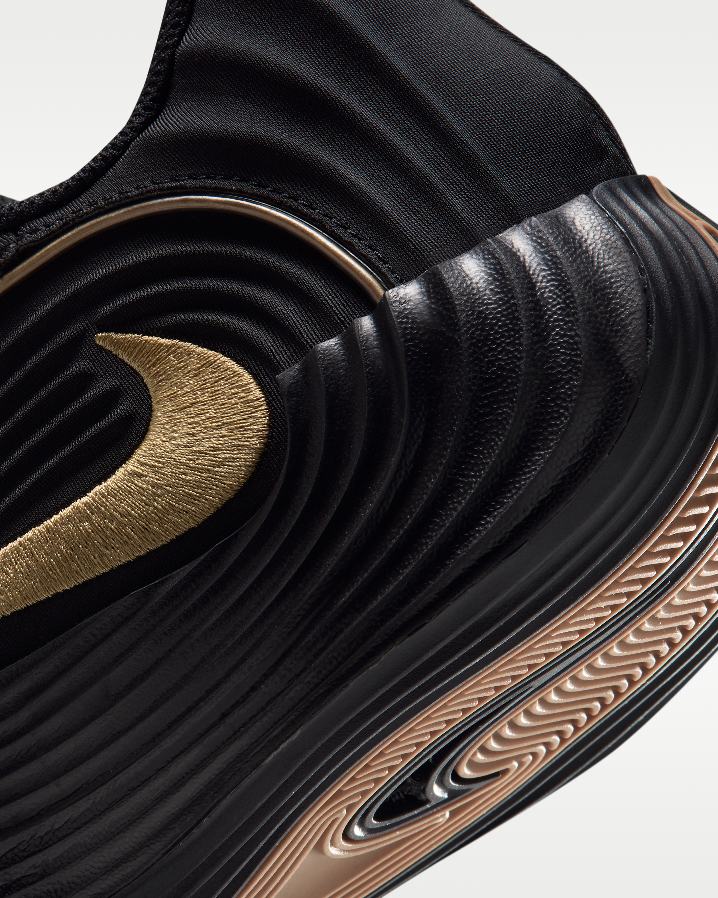 Giannis Immortality 5 Basketball Shoes - Black/Gum Light Brown/Volt/Metallic Gold - View 8